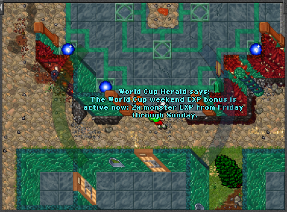 World Cup Herald weekend EXP message